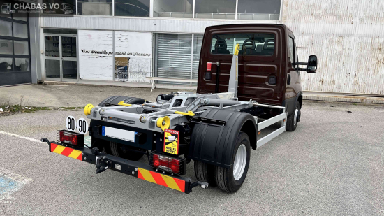 IVECO Daily poids lourd 70C18A8 180cv bras polybennes 4T Electro-pompe