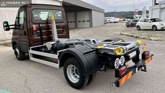 IVECO Daily poids lourd 70C18A8 180cv bras polybennes 4T Electro-pompe