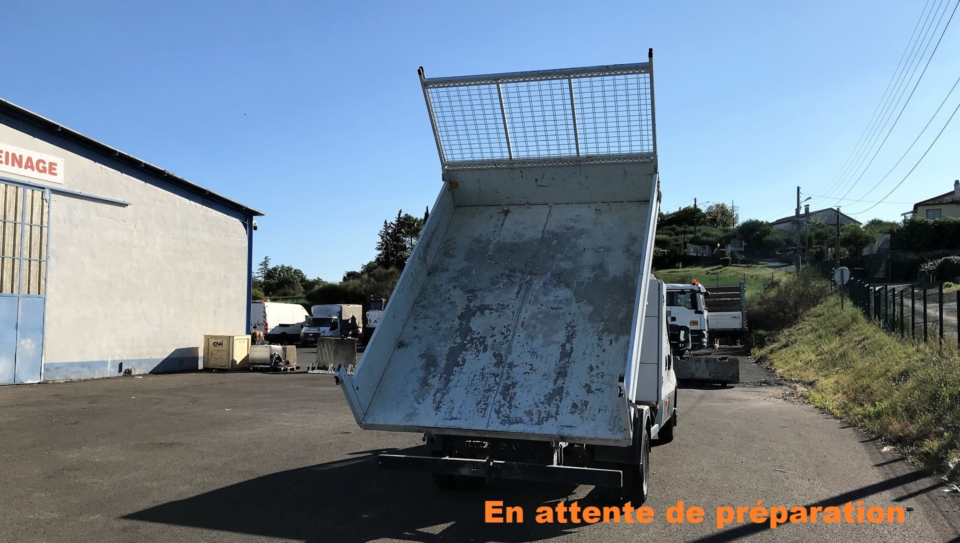 IVECO Daily 35C14D double cabine benne alu + coffre