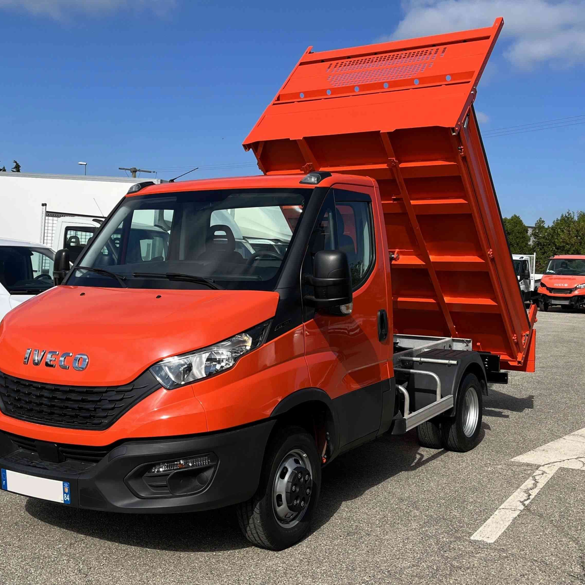 IVECO Daily 35C12 120 cv benne aluminium