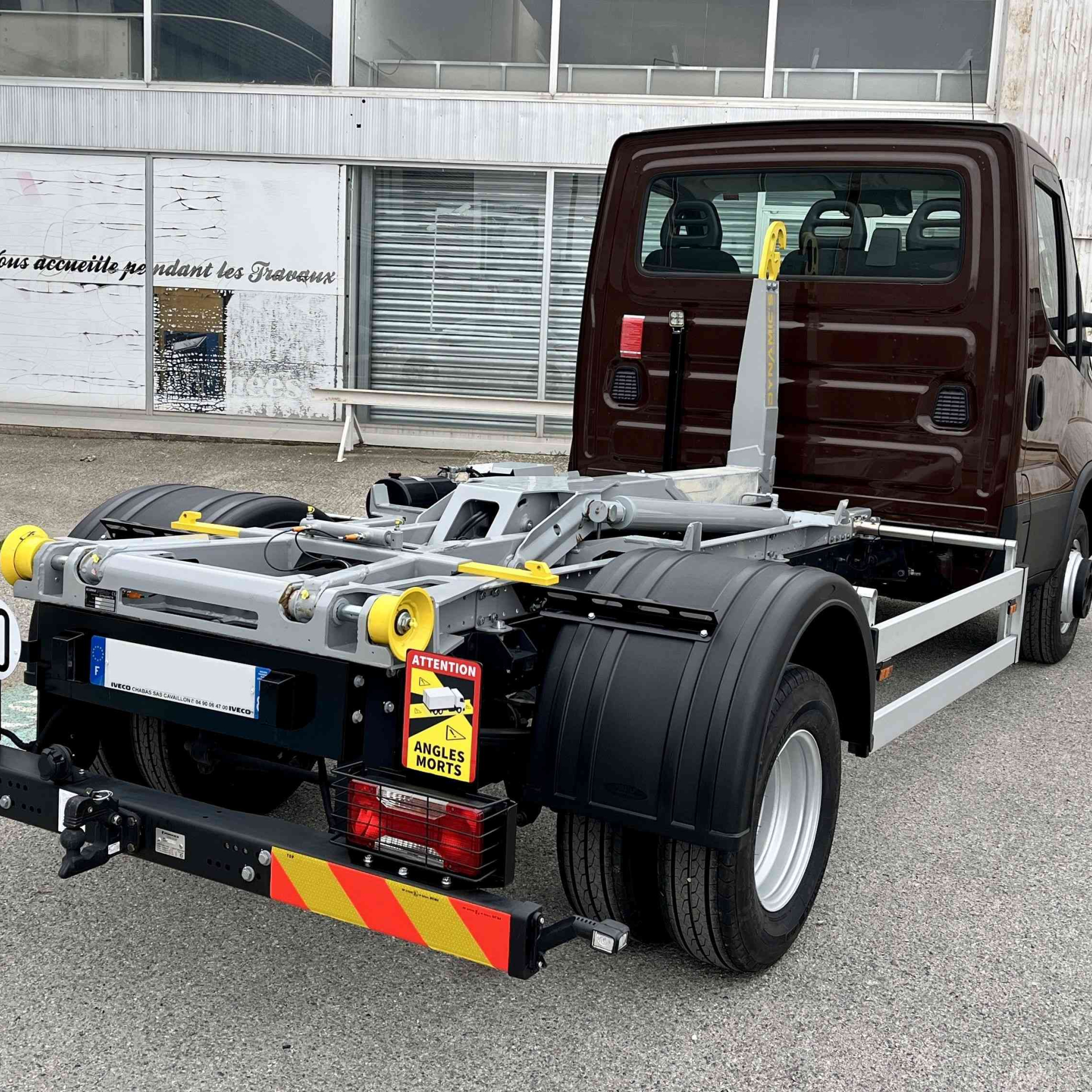 IVECO Daily poids lourd 70C18A8 180cv bras polybennes 4T Electro-pompe