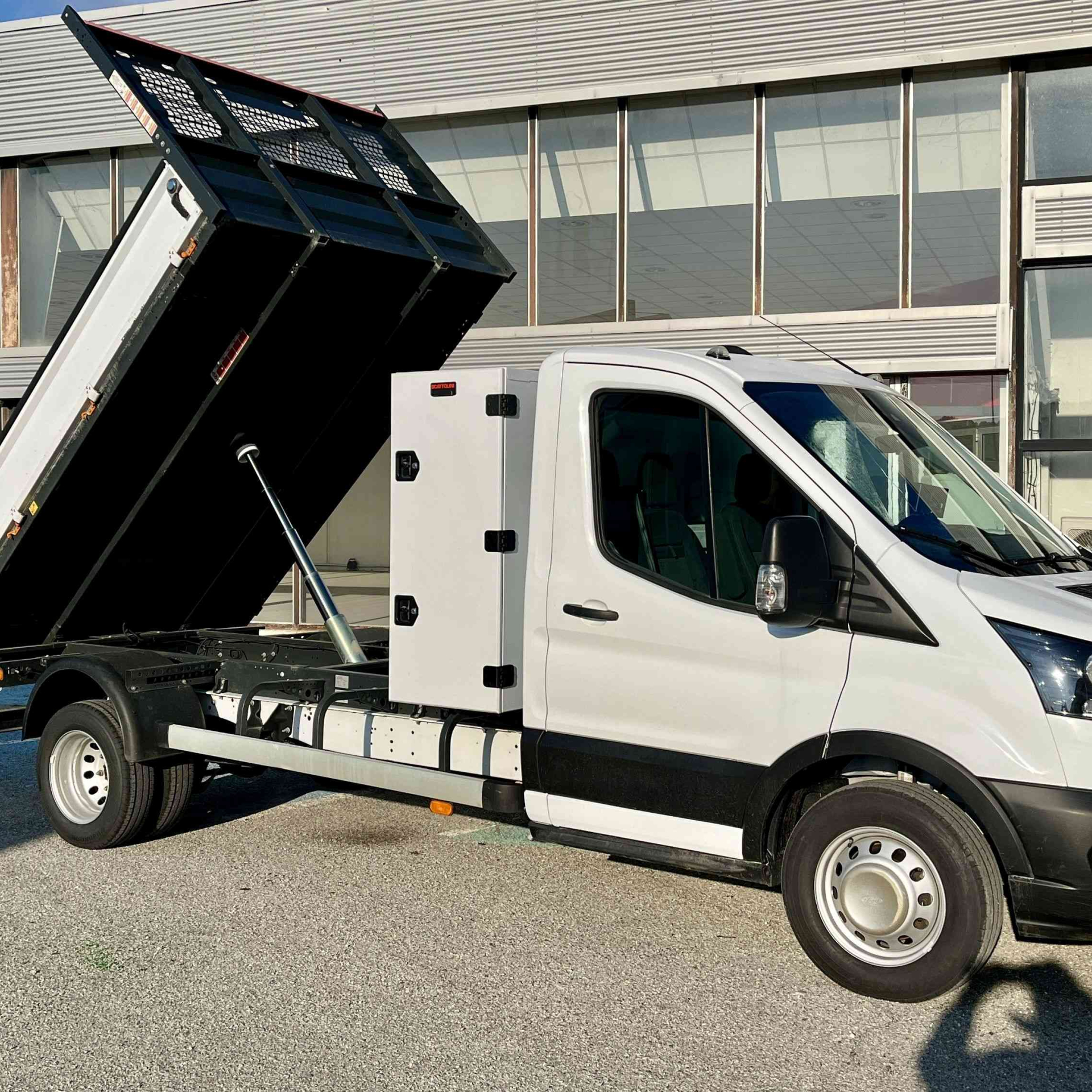 FORD Transit 170 cv benne coffre