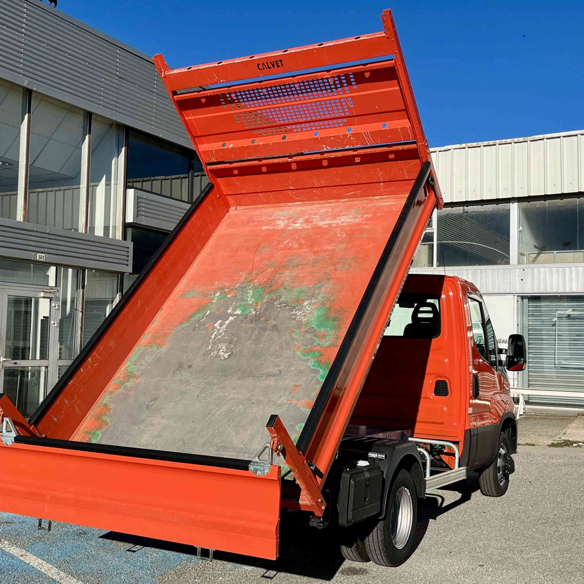 IVECO Daily 35C12 120cv benne aluminium