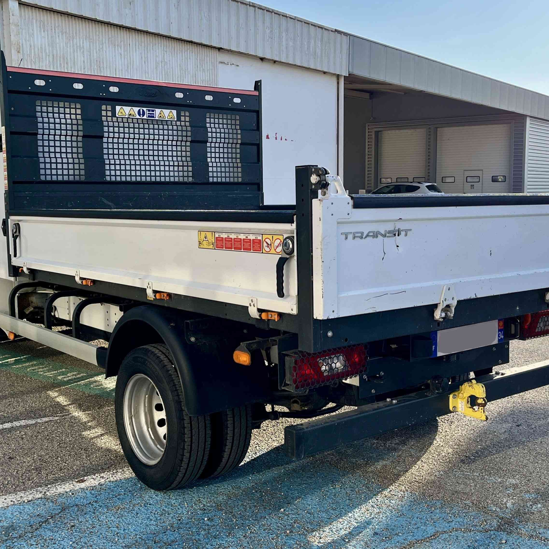 FORD Transit 170 cv benne coffre