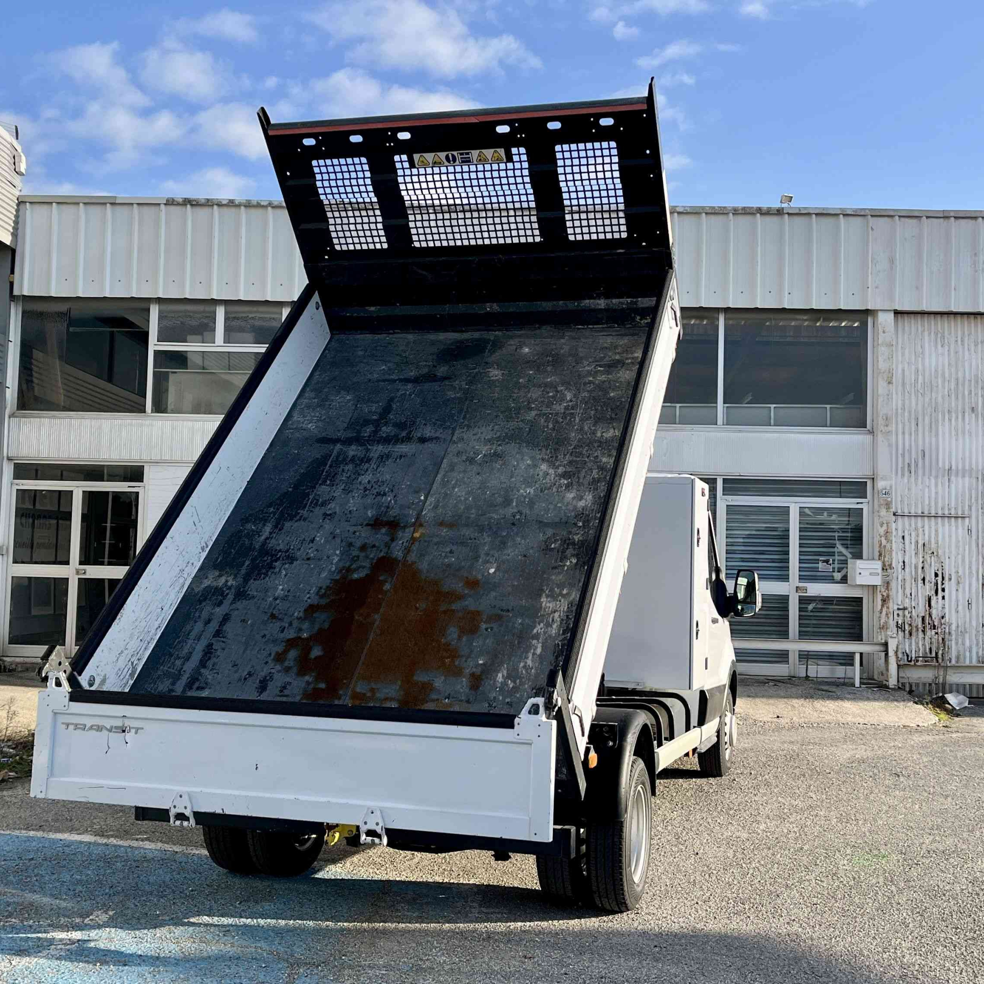 FORD Transit 170 cv benne coffre